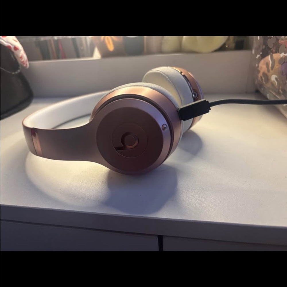 Rose gold Beats by Dre